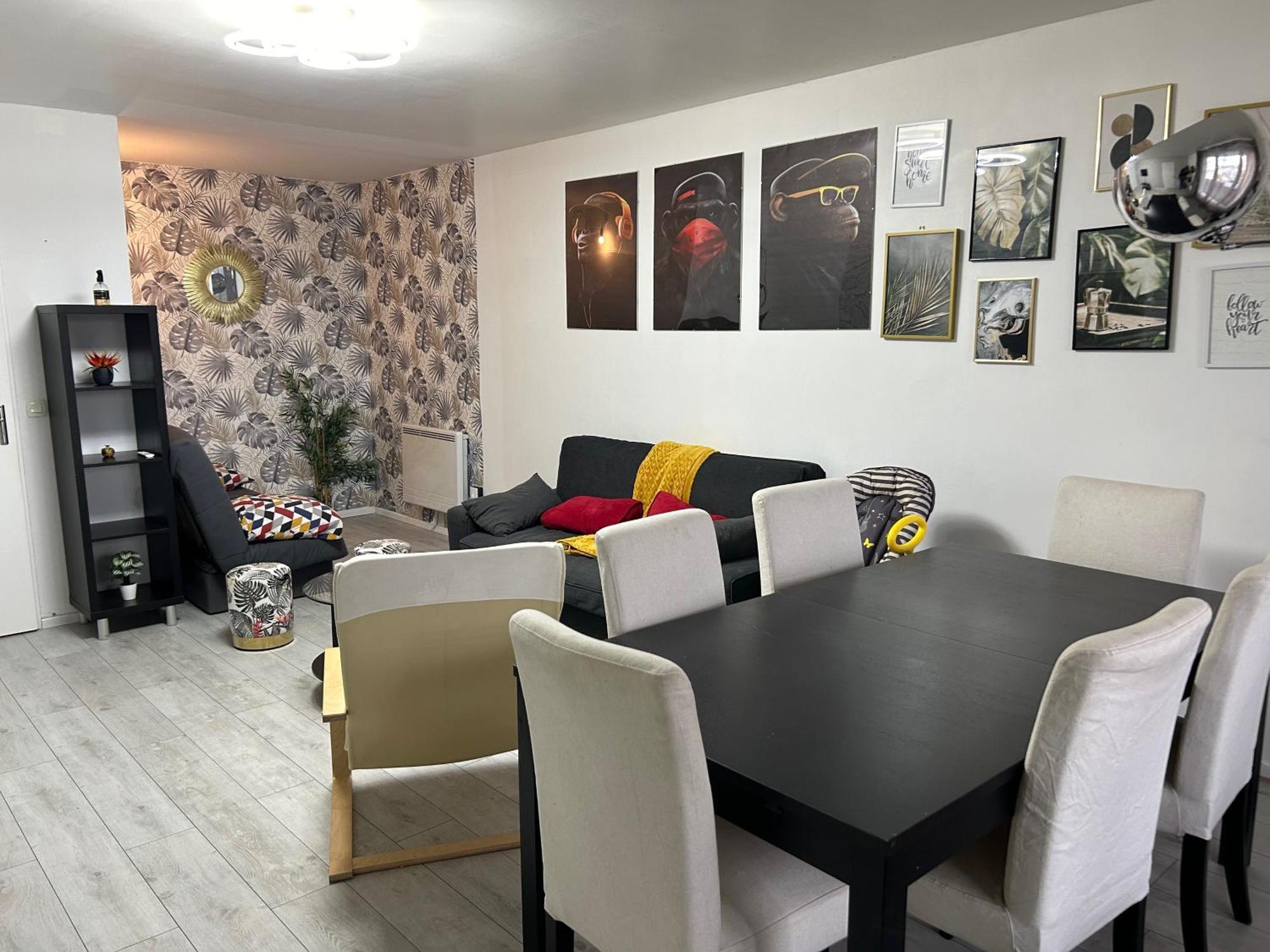 Appartement - Proche Rer - 2 Chambres & 4 Lits Double - Paris Orly Courcouronnes Luaran gambar
