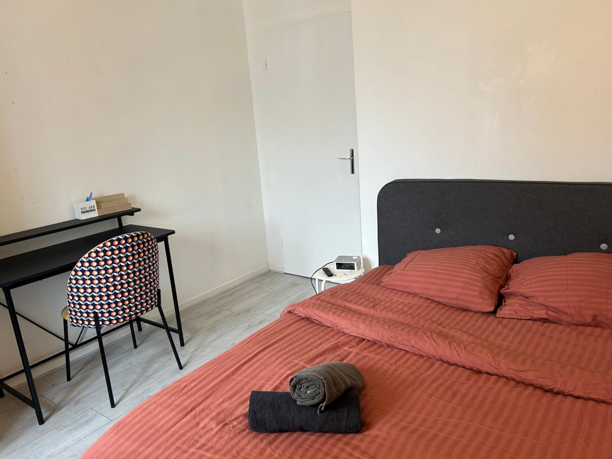 Appartement - Proche Rer - 2 Chambres & 4 Lits Double - Paris Orly Courcouronnes Luaran gambar